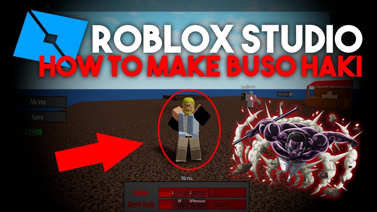 Roblox Studio How To Make Busoshouku Haki Armament Haki Buso Haki Youtube - haki roblox