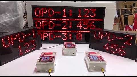 # Multiple Token# multiple OPD # Common display # OPD Management # Queue Management