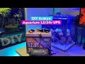 Diy kraken  aquarium ups 1224v powered by powerqueen 12v100ah premium lifepo4 battery