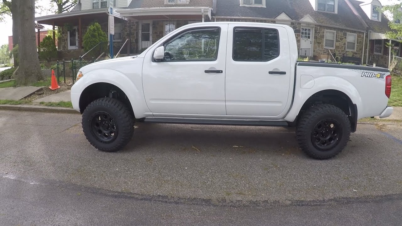 2019 Nissan Frontier 6 inch lift Walk Around - YouTube