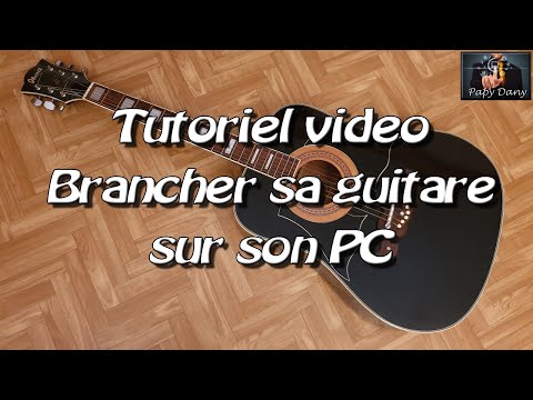 Vidéo: Comment Connecter Une Guitare Acoustique à Un Ordinateur