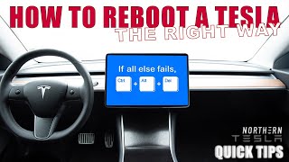 Tesla Quick Tip | How To Reboot A Tesla (The RIGHT Way)