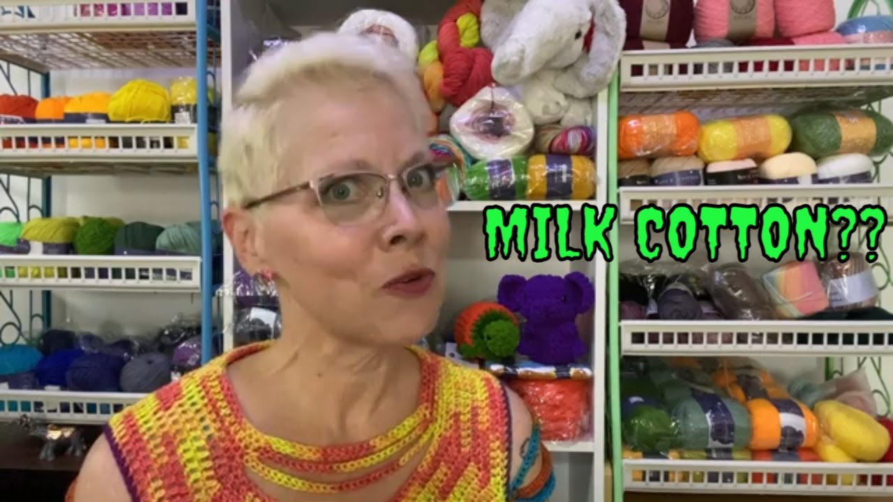 Unveiling the Mystery of Milk Cotton Yarn Bangkok Yarn Haul! YouTube