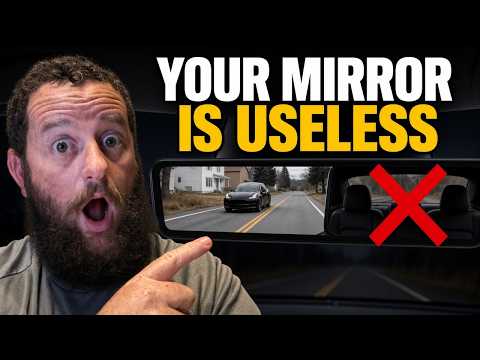 I Replaced My Tesla Mirror — This Should Be Stock – T-Launch Camera Mirror Install and Review