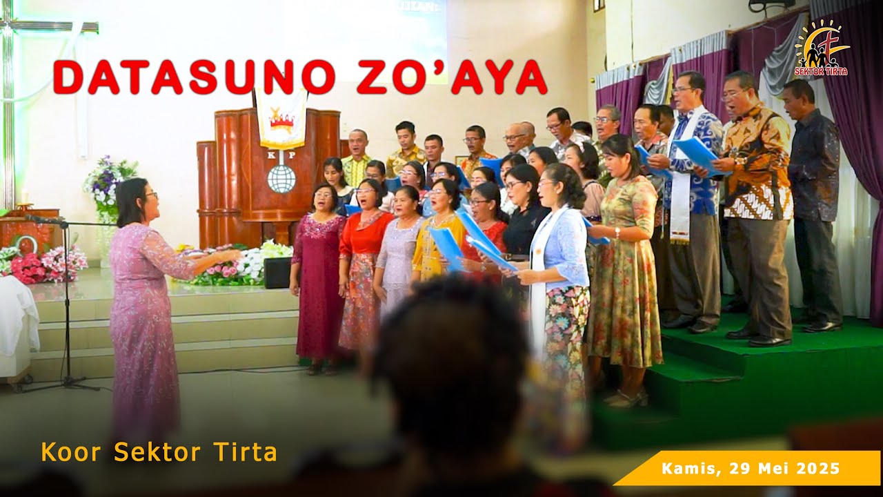 DATASUNO ZO'AYA | Koor Sektor Tirta | Kamis, 29 Mei 2025