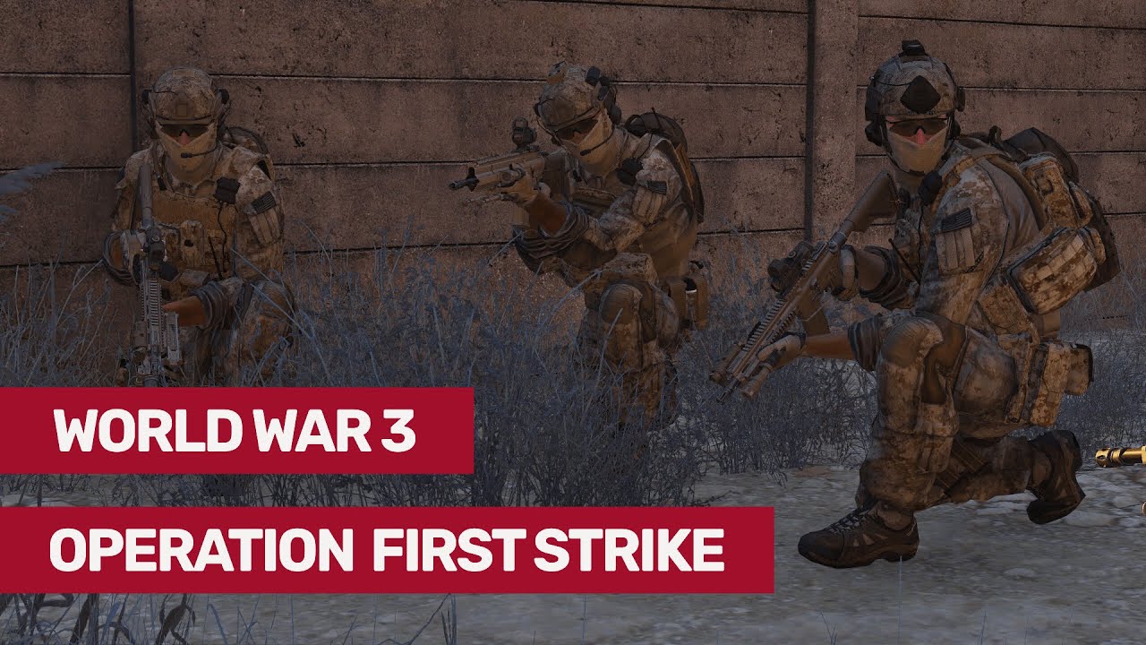 Stream ♦ Arma 3 ♦ [COOP] World War 3 - Operation First Strike - YouTube