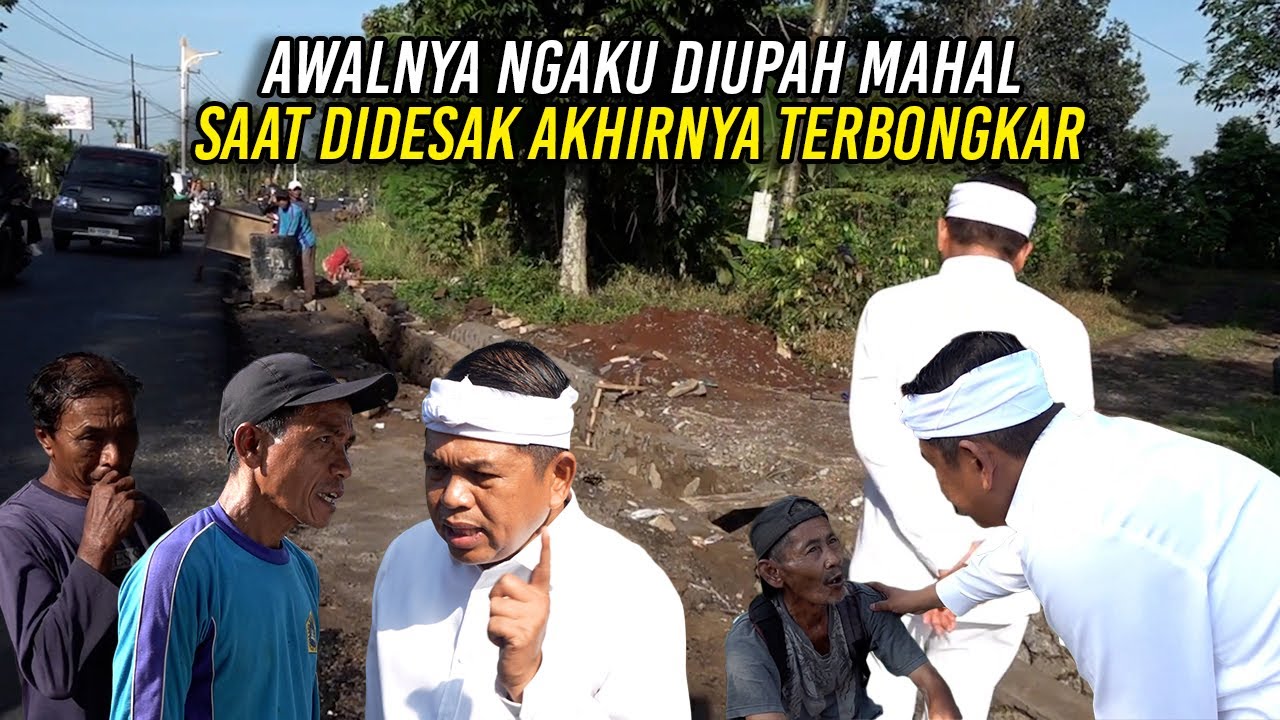 AWALNYA NGAKU DIUPAH MAHAL | SAAT DIDESAK AKHIRNYA TERBONGKAR | PEKERJAAN DISUB-KAN