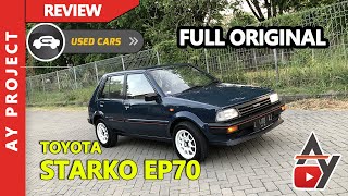 Toyota Starlet 1.0 XL 1986 (EP70) Review | AY Project | Indonesia