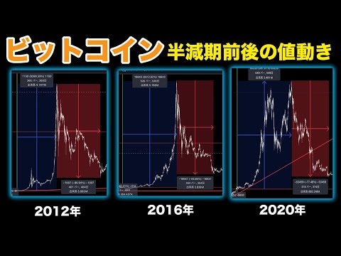 過去3回のビットコイン半減期を分析したら判明した３つの共通点と今回のトレード警戒点【仮想通貨】