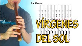 Virgenes del Sol - tutorial de quena chords