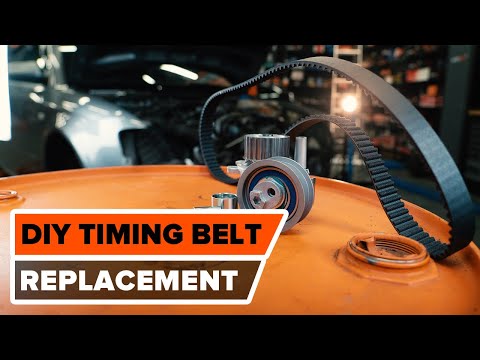 How to change timing belt kit and water pump on AUDI A4 (B7) [TUTORIAL AUTODOC]