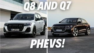 2024 Audi Q7 And Q8 PHEV Facelift Debuts More Power And Range!