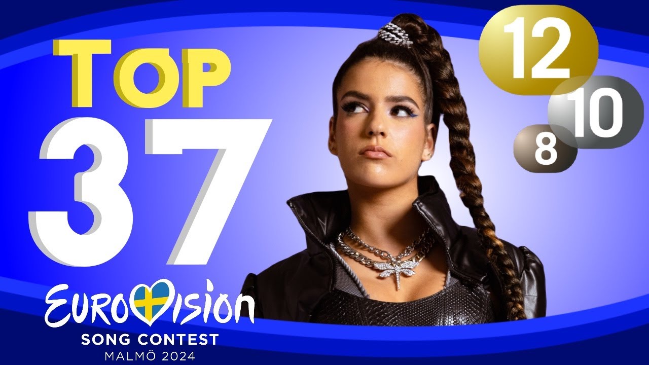 Eurovision 2024 | Top 37 | Based On The My Eurovision Scoreboard App ...
