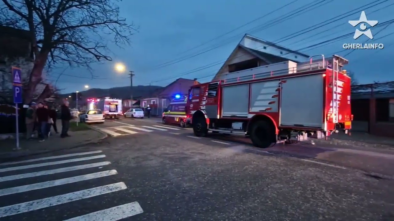 Fire at a House in Gherla (Cluj) on March 30, 2026