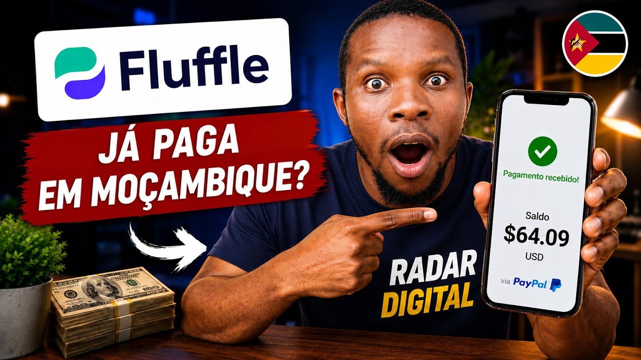 Fluffle Já Paga em Moçambique Testei Com Radar digital