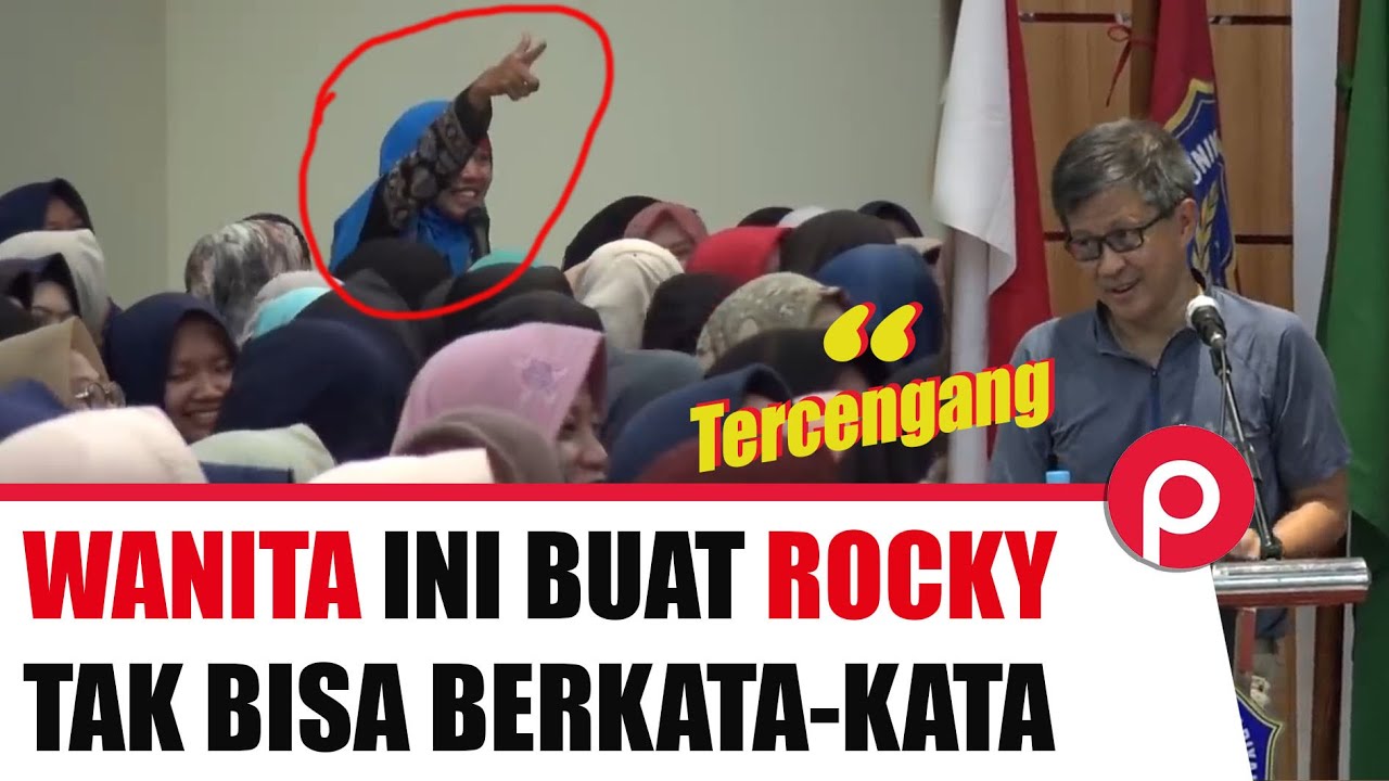 TERCENGANG WANITA INI BUAT ROCKY  GERUNG  TAK BISA 