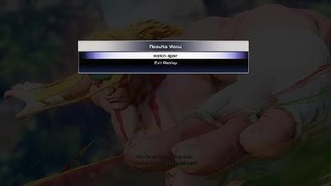 Battle Lounge warm up SFV Alex