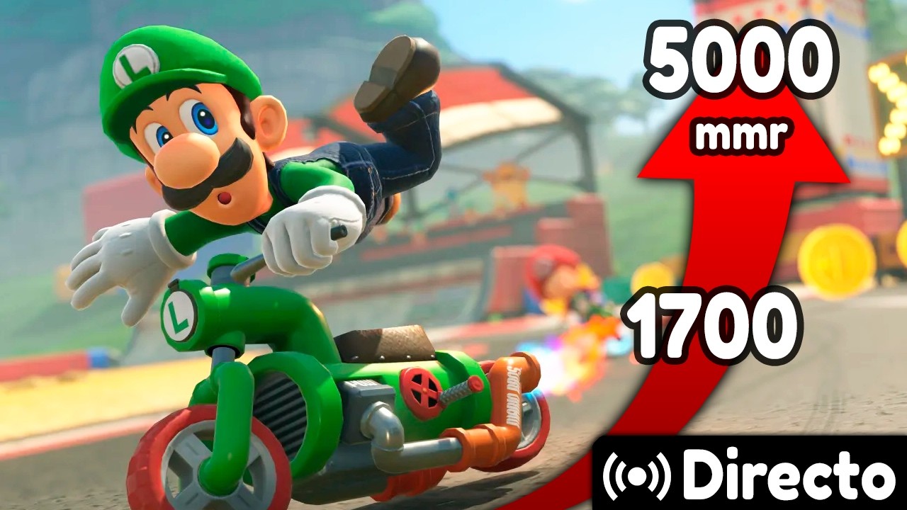 ¿Puedo ganar una partida de Mario Kart competitivo?
