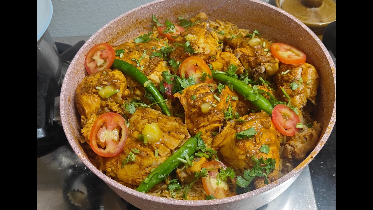 ടൊമാറ്റോ ചിക്കൻ പുലാവ് /TOMATO CHICKEN PULAO