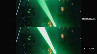 Luke's lightsaber Motion Blur Test | The Mandalorian Fan Edit