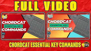 AlphaTheta ChordCat ESSENTIAL Key Commands | Full Video