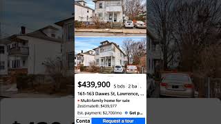 161-163 Dawes St, Lawrence, MA 01841 #realestate #sell #dream