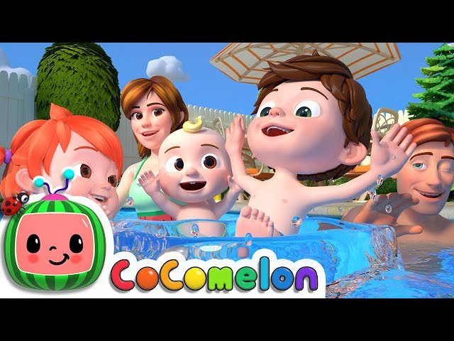 Swimming Song | @CoComelon Nursery Rhymes u0026 Kids Songs class=