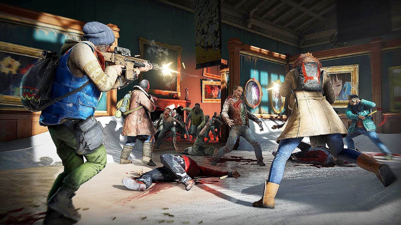 The fallen order zombie outbreak. Игры про зомби в торговом магазине.