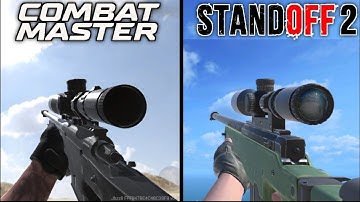 Combat Master Vs Standoff 2 - Details and Physics Comparison