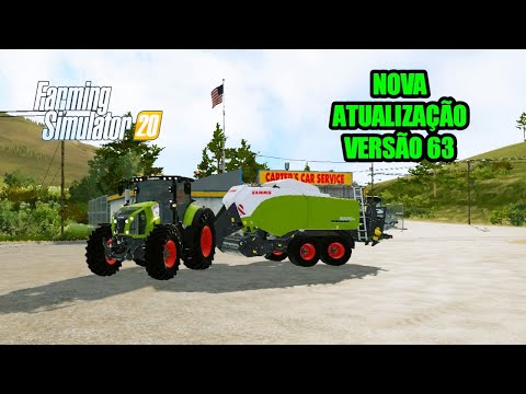 SAIU! Nova Atualização do Farming Simulator 20 com Novo Trator e  Colheitadeira da John Deere e Mais! 