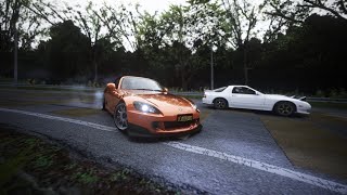 Assetto Corsa (4K)  The Drift Overtake  S2000 vs Rx7 FC