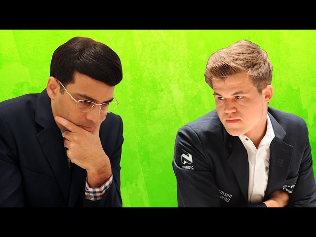 Fabiano Caruana vs Viswanathan Anand - 2019-06-12 - 7th Norway Chess 2019 -  Chess Game No Commentary 