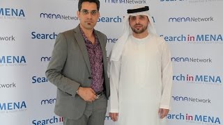 Akram Al Saleh, OnTime Group during our B2B Meeting Event in Burj Al Arab | Search in MENA