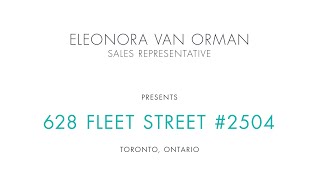 628 Fleet St #2504 | West Harbour City | Toronto