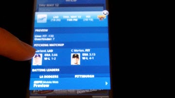 ESPN ScoreCenter Application Video Review