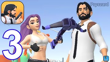 Zombie Survivor! - Gameplay Walkthrough Part 3 Downtown Full Level Defense Zombie Army (Android, iOS