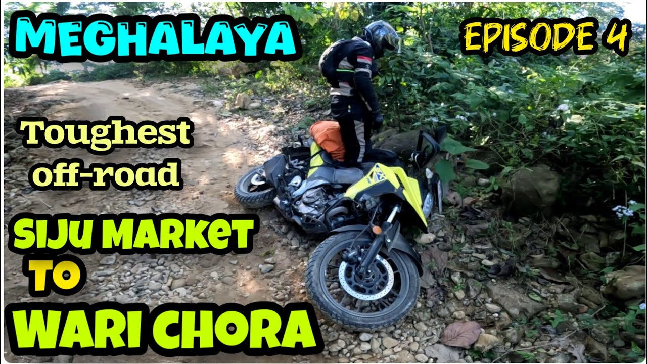 4️⃣ Extreme Off-Road Ride to WARI CHORA on Triumph Speed 400 | Unexplored Meghalaya Episode 4