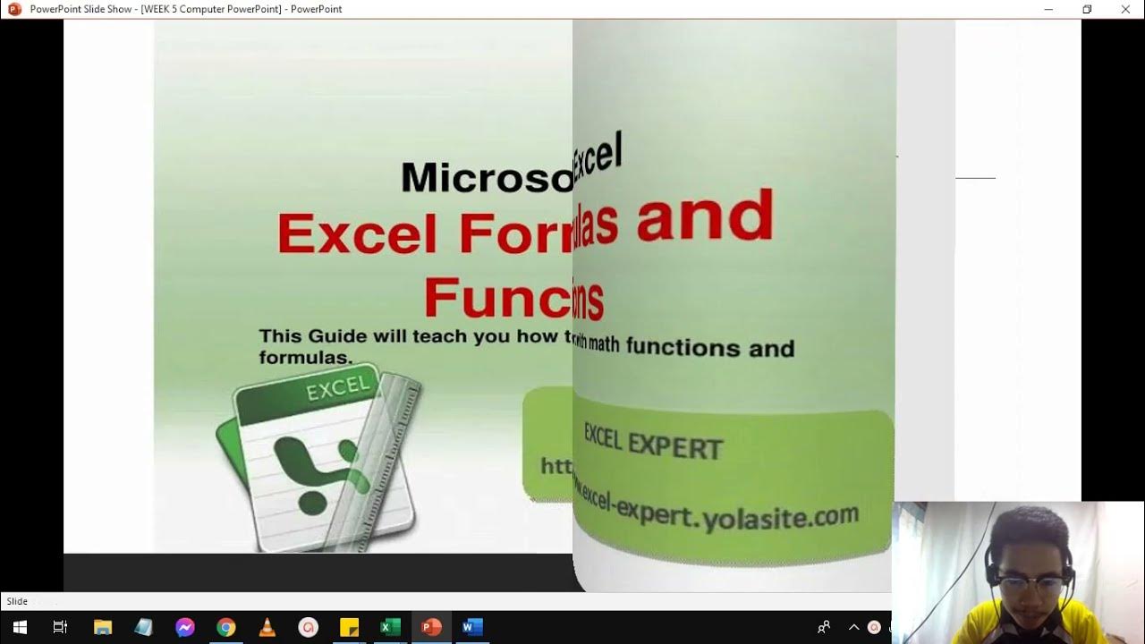 USING FORMULAS AND FUNCTIONS - YouTube