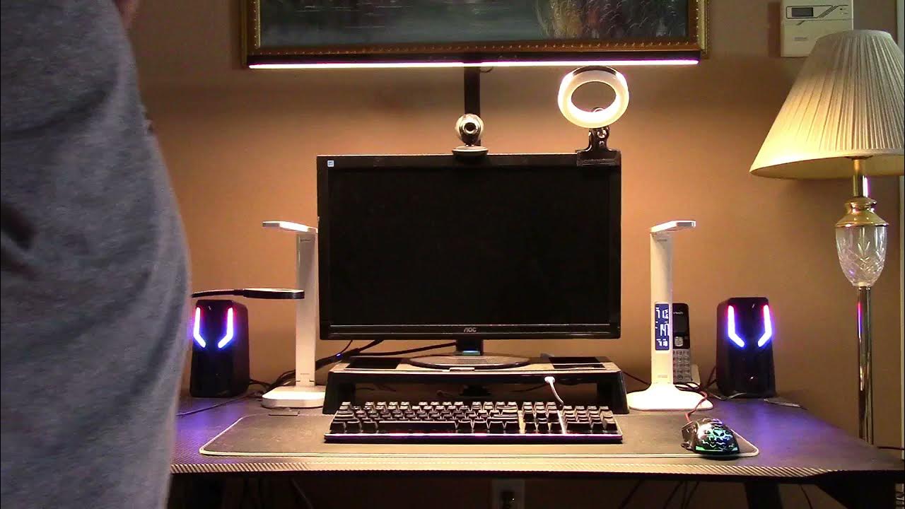 EppieBasic GlareFree LED Desk Lamp Review YouTube