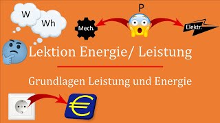 Grundlagen Leistung Und Energie