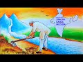 Narendra modi swachh ganga mission drawingganga river drawing