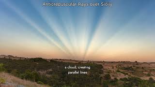 Anticrepuscular Rays over Sicily | NASA APOD 2026-06-25