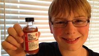 11-yr-old eats Lethal Injestion hot sauce : Crude Brothers