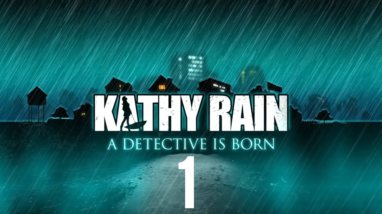 Kathy Rain part 1 (Game Movie) (Story Walkthrough) (No Commentary)
