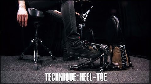 JamesPayneDrums.com - Heel Toe foot technique drum lesson preview