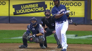 MIN@MIL: Carter belts a two-run shot in the 7th