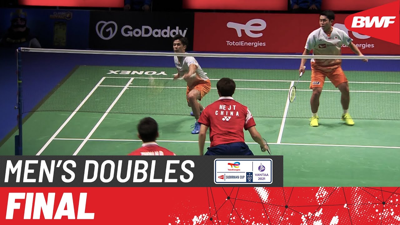 TotalEnergies BWF Sudirman Cup 2021 He/Zhou (CHN) vs Hoki/Kobayashi (JPN) Final