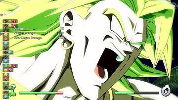 Broly Midscreen BnB Combo into Slow Level 3 with Cell Assist