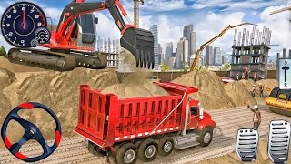 JCB Road Construction Simulator 3D 🚧 Gameplay con escavatore reale per Android 2026 screenshot 4