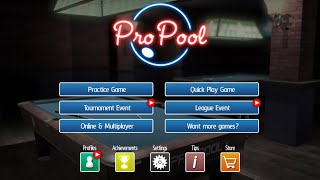 【Pro Pool 2022】Gameplay（1）｜Realistic Billiards Simulator｜Quick play mode｜Rookie Mode screenshot 5